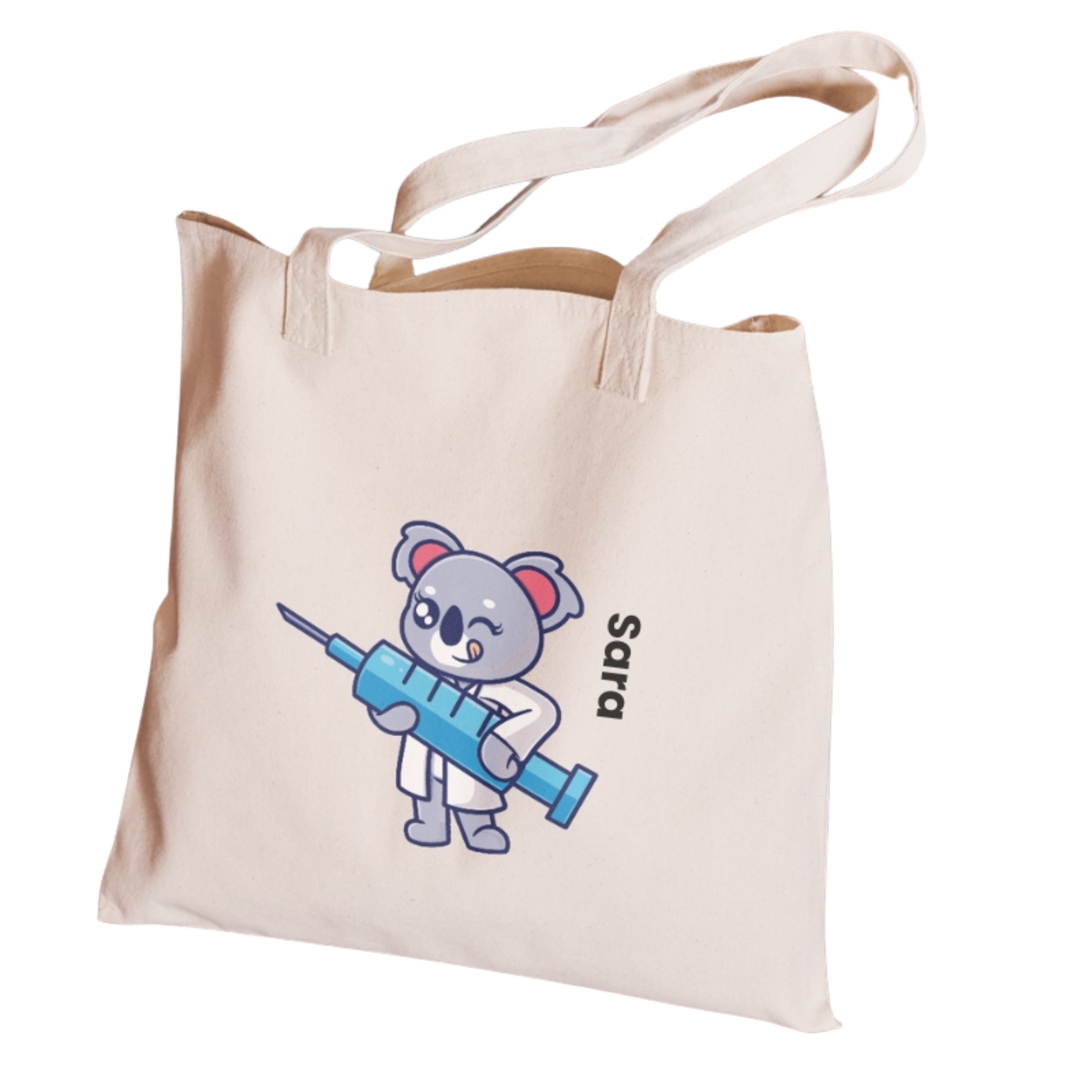 Bolsa de Tela Personalizada Sanitarios
